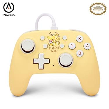 Imagem de PowerA Nano Wired Controller for Nintendo Switch - Pikachu Friends, Nintendo Switch - OLED Model, Gamepad, game controller,