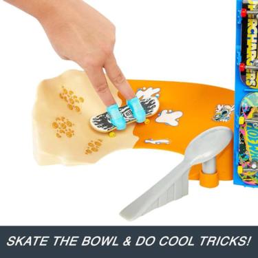 Imagem de Kit Hot Wheels Skate Pista de Brinquedo Tony Hawk Bowl de Cereal MATTEL