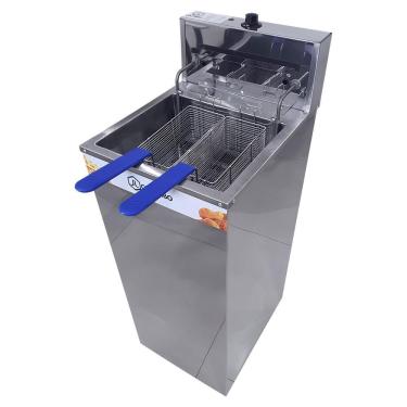 Imagem de Fritadeira Elétrica água E óleo Jl Colombo Gabinete Cuba 18 Litros 220v 8000w 148102