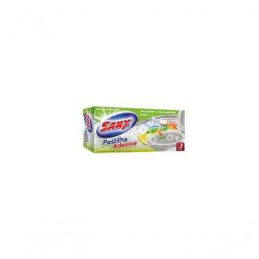 Imagem de Pastilha Sanitária Adesiva C/3 - Sany Mix Citrus