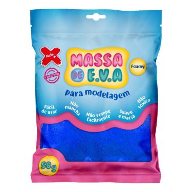 Imagem de Massa De Eva Make+ 50g Azul Escuro