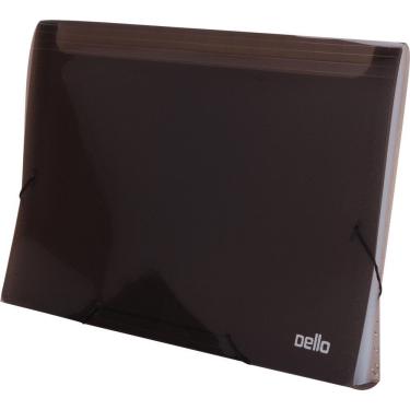 Imagem de Pasta Sanfonada A4 Pp Line Fumê C-12 Divisórias