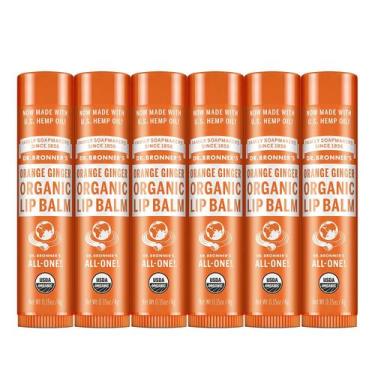 Imagem de Bálsamo labial Dr. Bronner's Cera de abelha orgânica e óleo de abacate