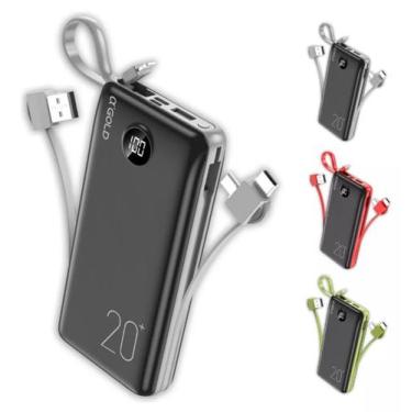 Imagem de Carregador Portatil - Carga Rápida (Turbo)- 20000mAh - A'Gold, 473g