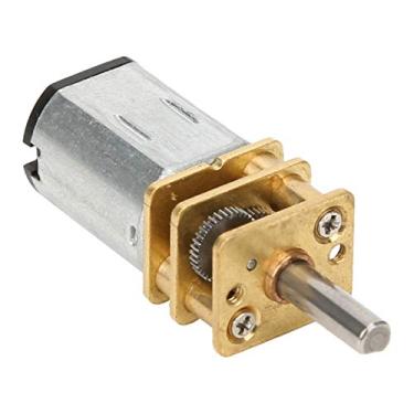 Imagem de Redução Velocidade do Motor Engrenagem Com Caixa de Engrenagens de Metal DC 3V 15-1000rpm para Substituição (200rpm)