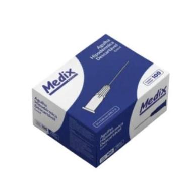 Imagem de Agulha 25x0,60mm (23gx1 2) 100un 8860 - medix