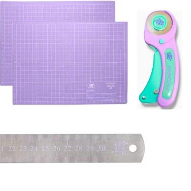 Imagem de Kit Princess Base A3 + Cortador Circular + Régua 30cm