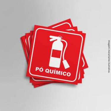 Imagem de Kit Adesivos Pó Quimíco 20cmX20cm - PRESENTE-BRINDE
