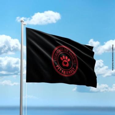 Imagem de Bandeira Pet Friendly 2 - 80cmx140cm Tecido Oxford 100% Poliéster - PR
