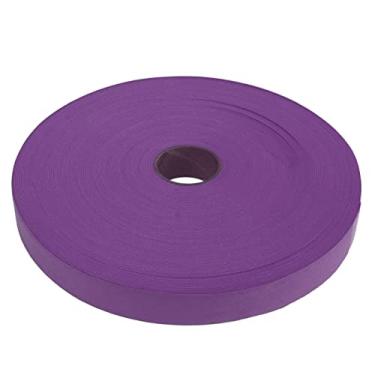 Imagem de Fita de alça de raquete não deslize suor absorvente de tênis badminton haste haste embrulhando material de pu de 4,5 metros de comprimento de 2,5 cm de largura (Roxo)
