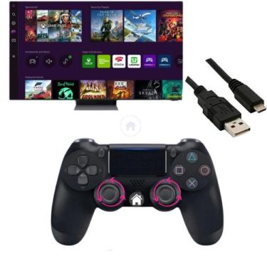 Imagem de Controle Para Tv Samsung 3 Em 1 Crystal Qled Gaming Hub - Generica