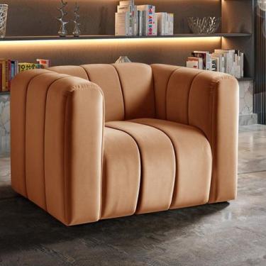 Imagem de Poltrona Mona Decorativa Retrô Moderna Sala de Estar - BELLA DECOR