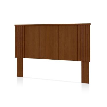 Imagem de Cabeceira Casal 123cm X 175cm em Mdf Duo Nogueira