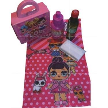Imagem de Kit Escolar Minie 04 peças - Lancheira, Toalha de Mão e Acessórios - D