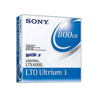Imagem de Fita LTO Ultrium 3 Sony LTX400G  400 GB nativo / 800 GB comprimido  Ba