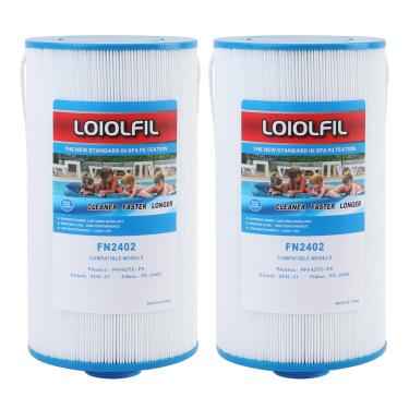 Imagem de LOIOLFIL O filtro spa fc-2402 substitui watkins 303279, filbur fc-2402, pff42tc-p4, 78460, 5ch-37, compatível com lifesmart, aquaterra, fantasia, freeflow, simplicidade, bermudas, filtro de