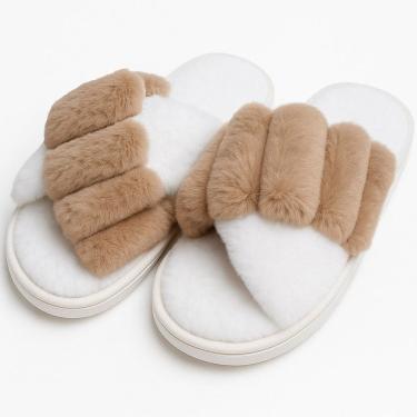 Imagem de Pantufas Chinelos Sapatos De Inverno Pelúcia Aconchegantes