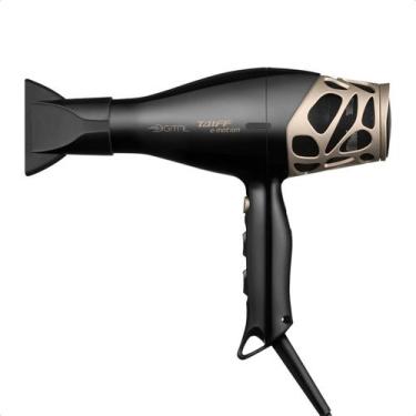 Imagem de Secador Taiff E-motion Digital 2500w Íons Profissional, Preto, 220V