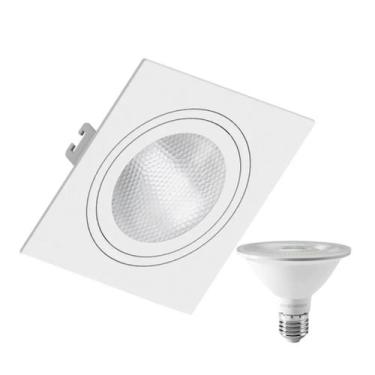 Imagem de Spot Emb Face Plana PAR30 + 1 Lâmpada LED 10W 6500K E27 - SAVE ENERGY