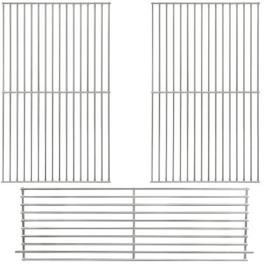 Imagem de Unidanho Rack de aquecimento para grelha Pit Boss Lexington Grelha superior para Pitboss Série 500 540 Peças de substituição de defumador de pellets de madeira Aço inoxidável acessório para churrasco