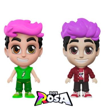 Imagem de Kit Bonecos Robson E Void Turma Dos Rosa 15Cm - Algazarra