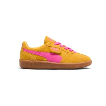 Imagem de PUMA Tênis infantil unissex Palermo (criança grande), Tangerine/Ravish Gum, 18
