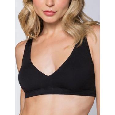 Imagem de Sutiã Triângulo Loba Lupo 43020-001 Feminino Sem Aro Sem Bojo Algodão 