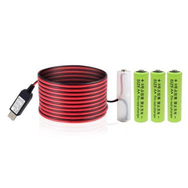 Imagem de Kit de substituição do eliminador de bateria USB 5V a 1,5V 3V 4,5V 6V 