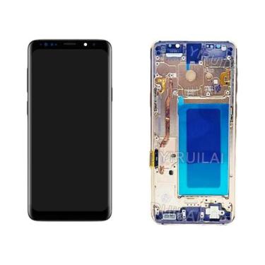 Imagem de Tela OLED LCD Touch Screen Com Aro Para Reposição De Celular Samsung G