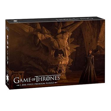 Imagem de USAOPOLY Game of Thrones 1,000 Piece Premium Puzzle Balerion The Black Dread | Officially Licensed Game of Thrones Merchandise | Hours of Fun for All Ages!