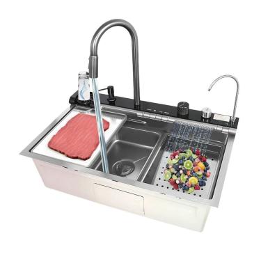 Imagem de Cuba Cozinha Gourmet Cascata Flexível Inteligente Premium