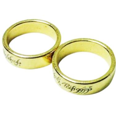 Imagem de Pk Ring Senhor Dos Anéis Dourado