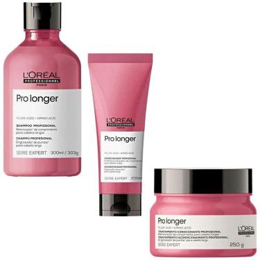 Imagem de Kit Shampoo 300Ml Condicionador 200Ml E Máscara 250Ml Loreal
