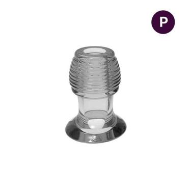 Imagem de Plug Anal P Vazado e Ranhuras em Alto Relevo - 5,2 x 3,6 cm - brand