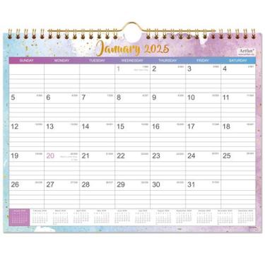 Imagem de Calendário Wall Artfan 2025 30x21cm de janeiro a dezembro com data jul