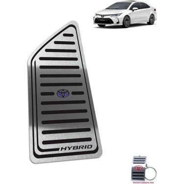 Imagem de Descanso De Pé Em Aço Inox Toyota Corolla Hybrid 2020 Preto