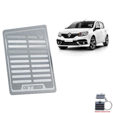 Imagem de Descanso De Pé Renault Sandero Gt Line 2014 A 2022 Prata