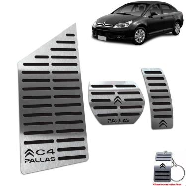 Imagem de Descanso + Pedaleira Automático C4 Pallas 2005 A 2013 Preto