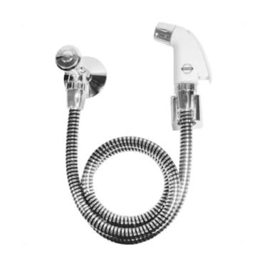 Imagem de Ducha Higienica com Gatilho em ABS Higiban Rio 1984 Cromado