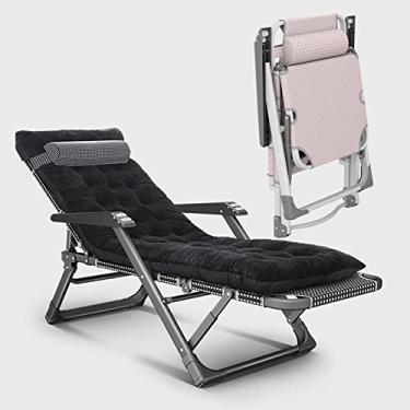 Imagem de Cadeiras reclináveis dobráveis para ambientes externos, cadeiras de pátio ajustáveis, berços para adultos, cadeiras de praia portáteis com encosto de cabeça, cadeiras planas de gramado para