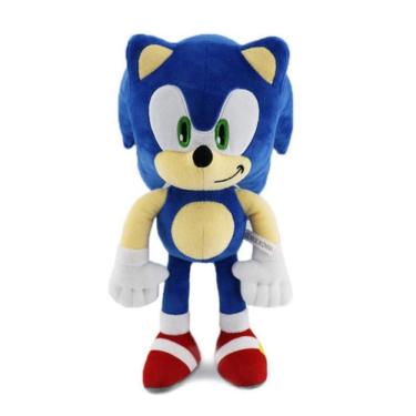 Imagem de Brinquedo de pelúcia Hedgehog Sonic 30cm para crianças
