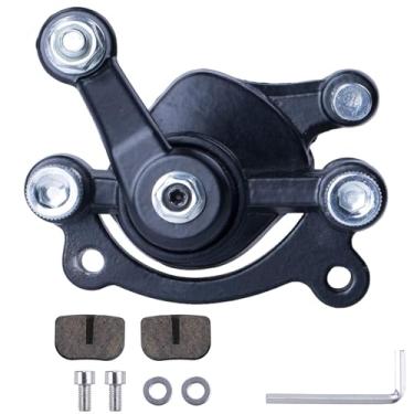 Imagem de Unifizz Pinça de freio a disco traseiro com pastilhas de freio para Predator 212 Moto MM-B80 80CC 2.5HP MM-B105 Motovox MBX10 MBX11 MBX12 Mini Dirt Bike Classic 47cc 49cc Pocket Bike Stand Up Goped