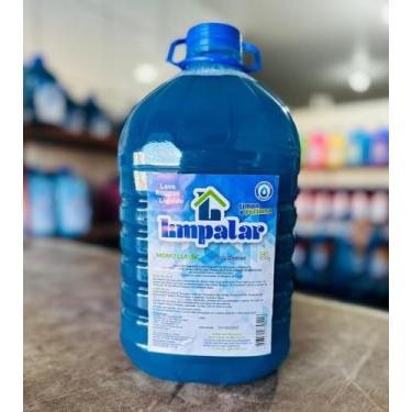 Imagem de Sabão liquido para roupas 5lt momo tropical - LIMPALAR