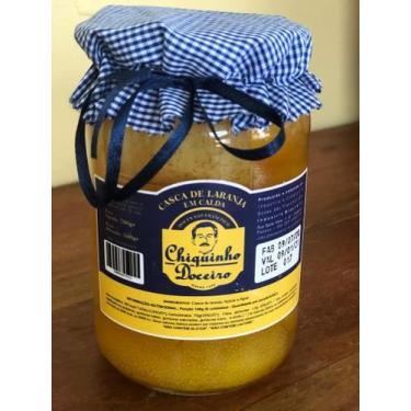 Imagem de Doce de Casca de Laranja em Calda Peso Líquido 700g Peso Drenado 500g 