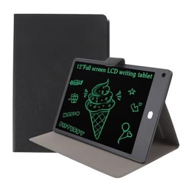 Imagem de Diydeg Tablet de Escrita LCD para Crianças, Tablet de Desenho Colorido de 12 Polegadas Com Caneta de Capa de PU, Blocos de Desenho Eletrônicos Reutilizáveis ​​apagáveis, Brinquedos de