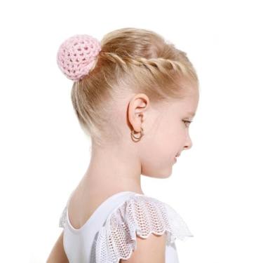 Imagem de Redinha de Coque Grossa para Ballet Só Dança Croche