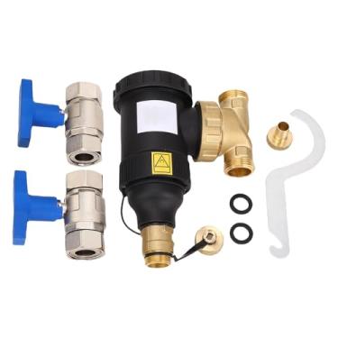 Imagem de Garosa Filtro de Caldeira Magnético Filtro de Caldeira Suspenso de Parede Filtro Magnético de Latão Com Válvula de Drenagem de Mangueira Ventilação para de Aquecimento Central