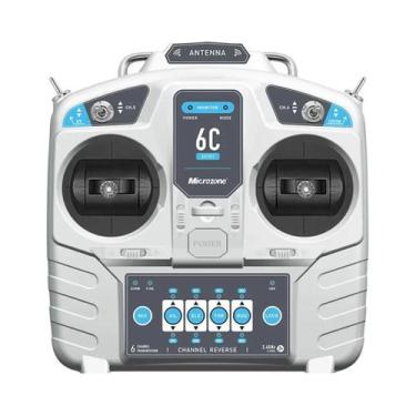 Imagem de Transmissor De Controle Remoto Mini V2 2.4G 6CH Com Receptor Para Aviã
