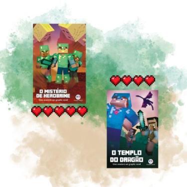 Imagem de Box Minecraft: Mistérios e Desafios no Mundo dos Blocos - Ciranda Cult