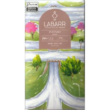 Imagem de Labarr Chocolate de Origem 70% Zero Açúcar 80g